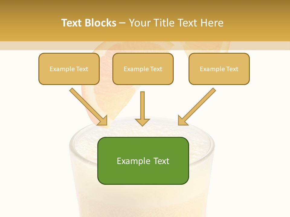Juice Health Vegetarian PowerPoint Template
