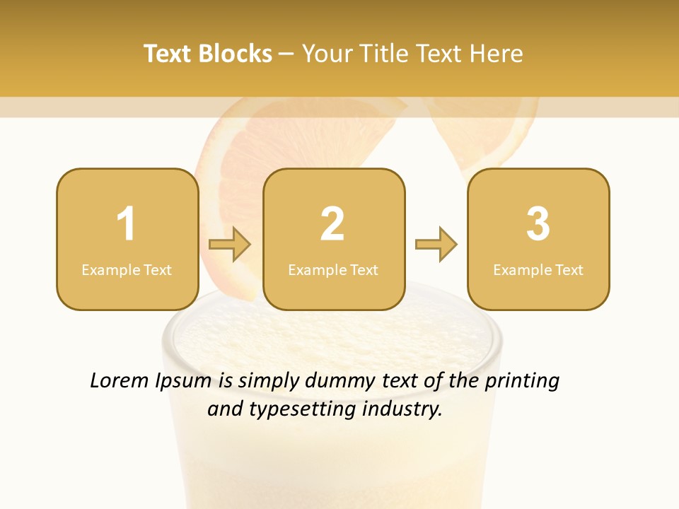 Juice Health Vegetarian PowerPoint Template