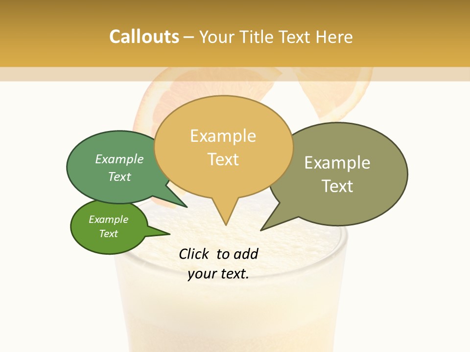 Juice Health Vegetarian PowerPoint Template