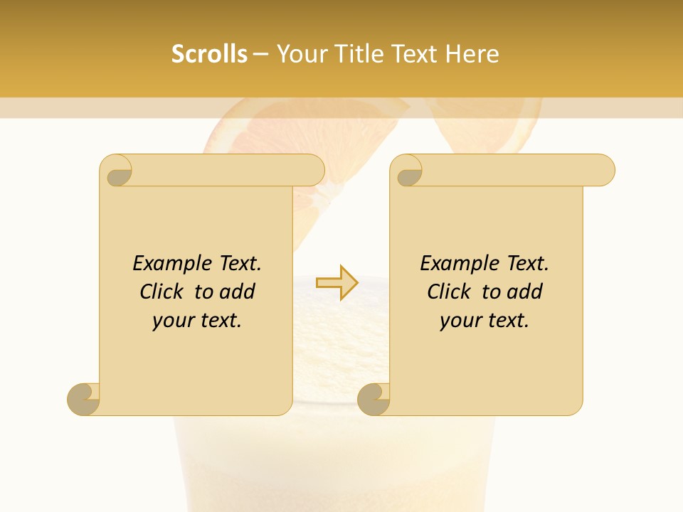 Juice Health Vegetarian PowerPoint Template