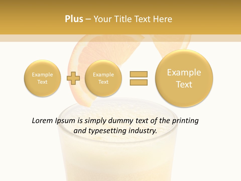 Juice Health Vegetarian PowerPoint Template