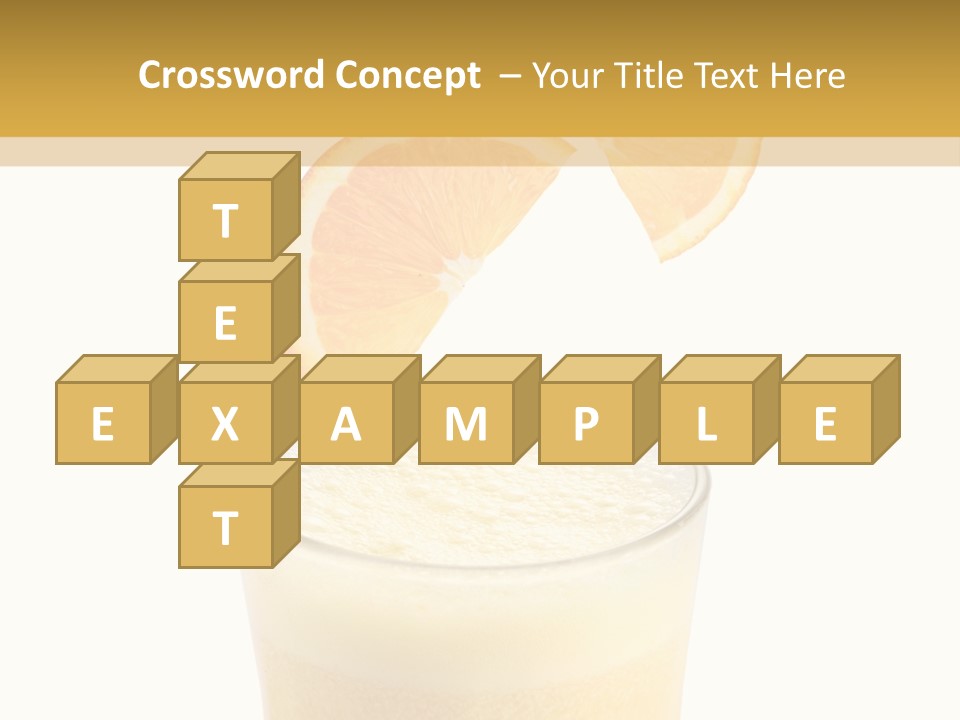 Juice Health Vegetarian PowerPoint Template