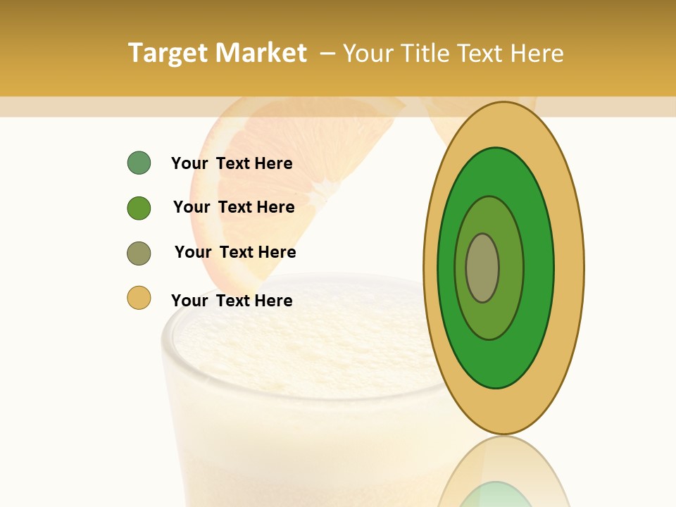 Juice Health Vegetarian PowerPoint Template