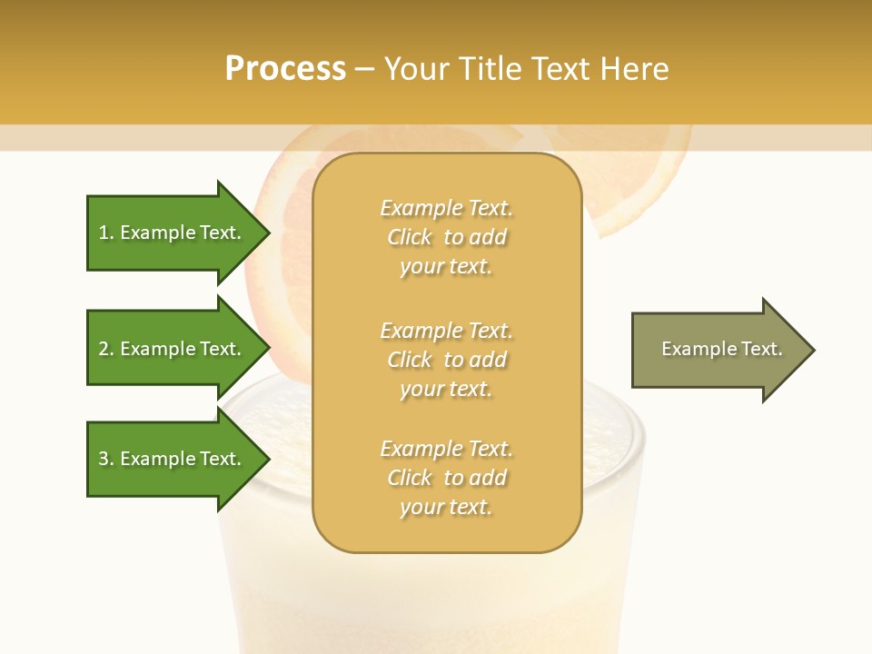 Juice Health Vegetarian PowerPoint Template