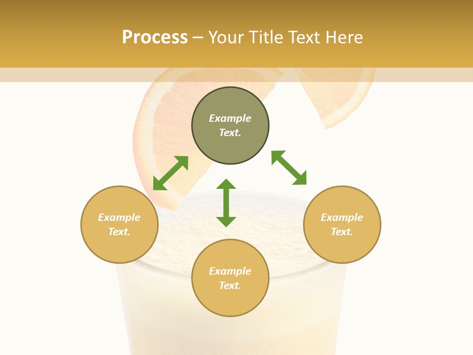 Juice Health Vegetarian PowerPoint Template