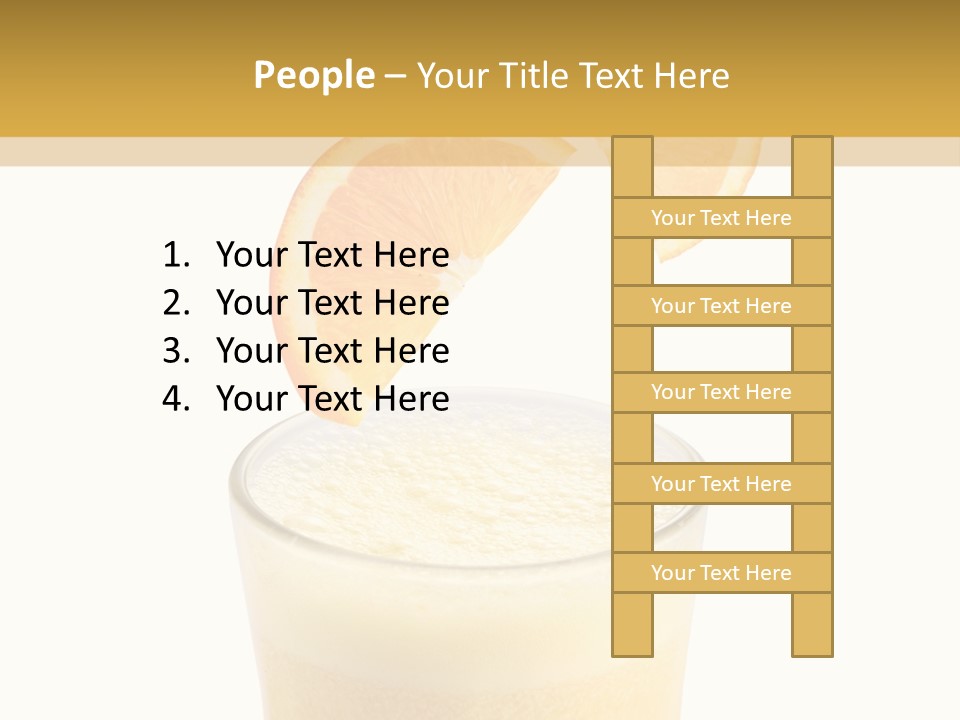 Juice Health Vegetarian PowerPoint Template