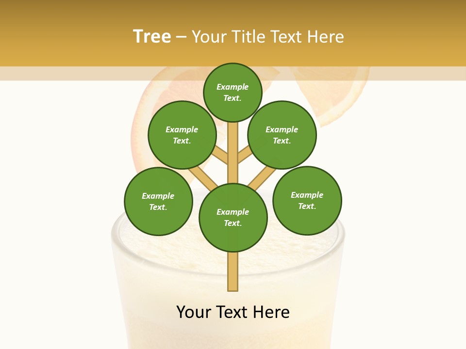 Juice Health Vegetarian PowerPoint Template