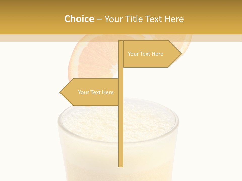 Juice Health Vegetarian PowerPoint Template