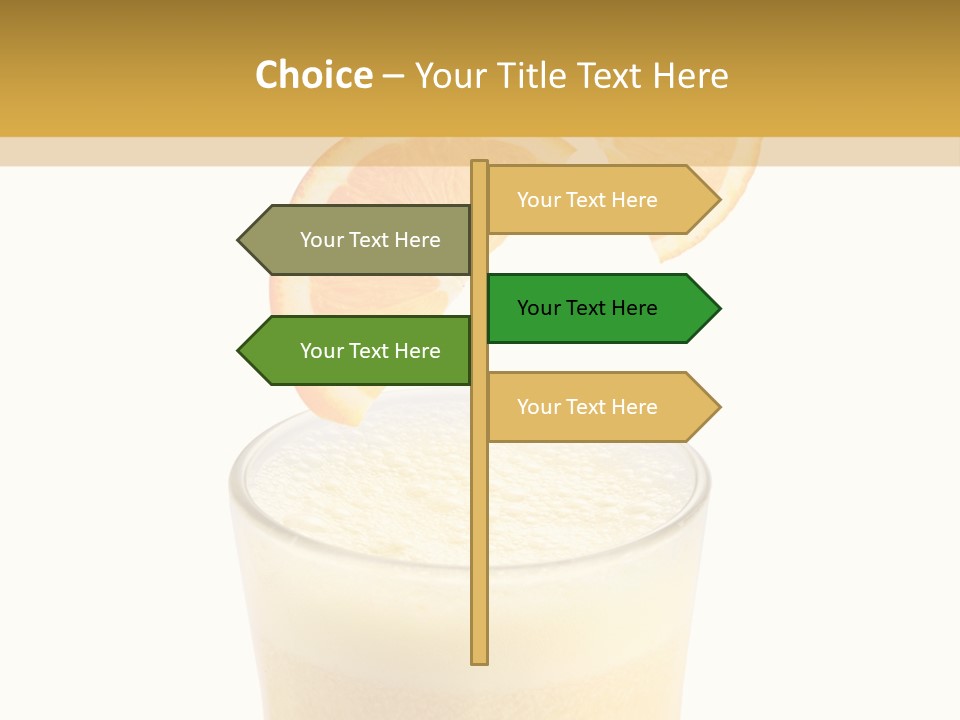 Juice Health Vegetarian PowerPoint Template