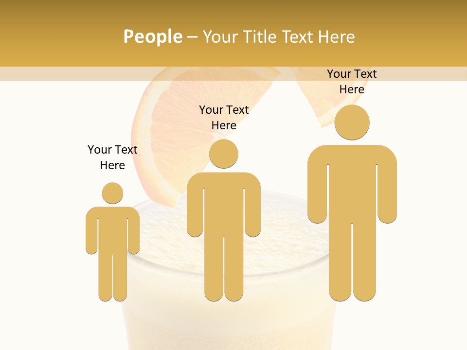 Juice Health Vegetarian PowerPoint Template