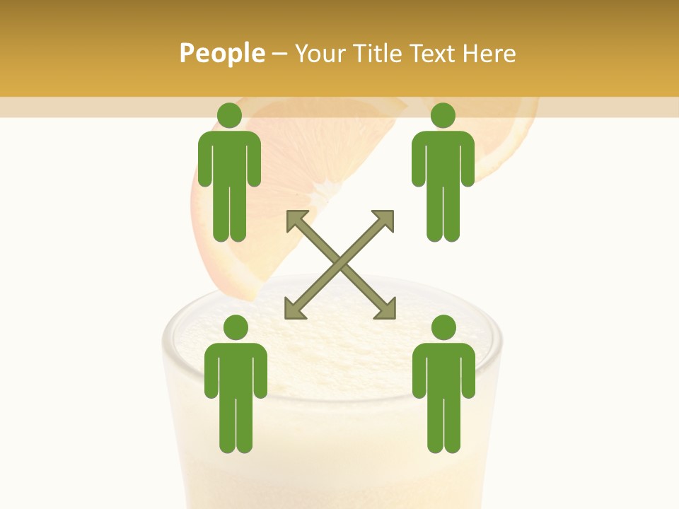 Juice Health Vegetarian PowerPoint Template