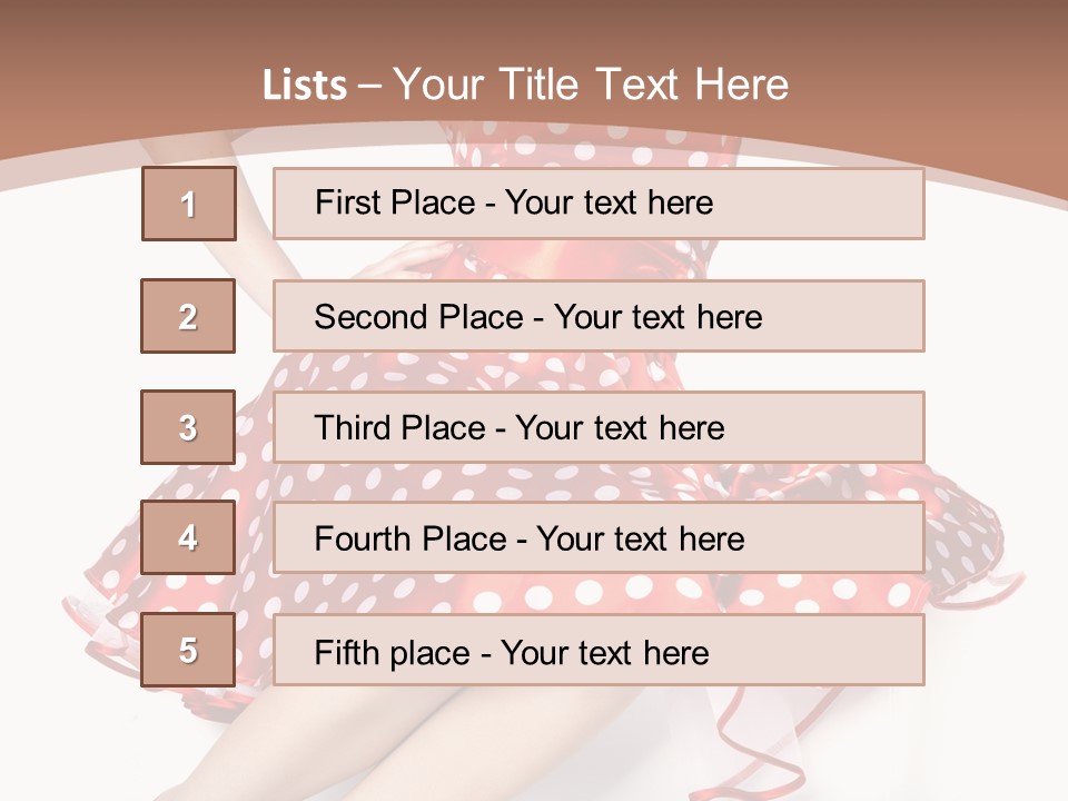 Make Up Professional Pose PowerPoint Template
