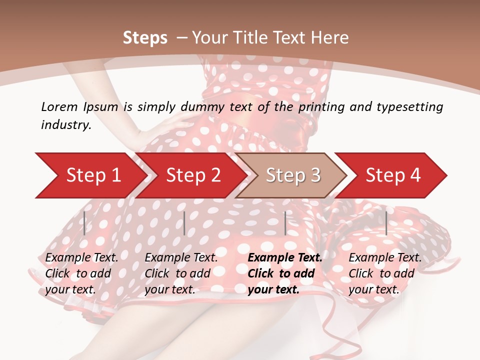 Make Up Professional Pose PowerPoint Template