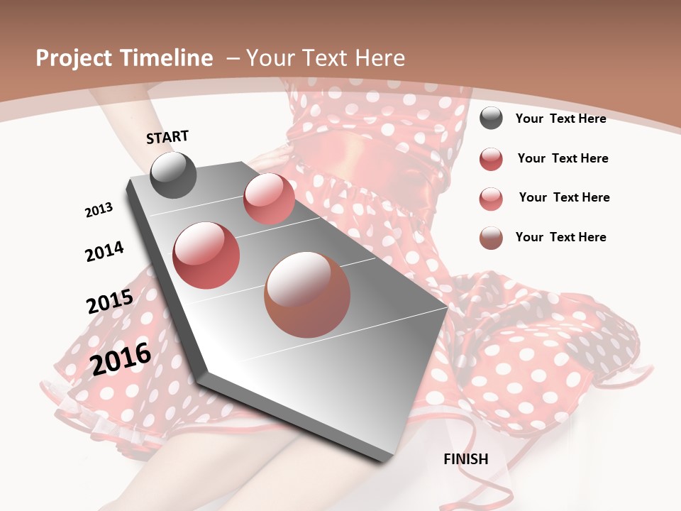 Make Up Professional Pose PowerPoint Template