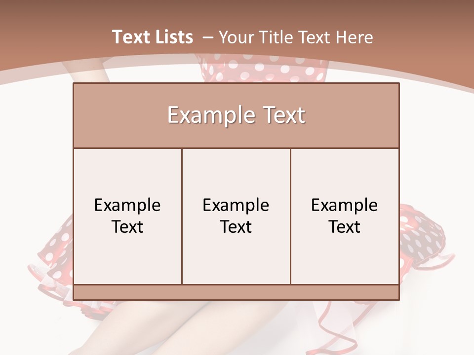 Make Up Professional Pose PowerPoint Template