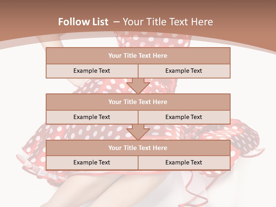 Make Up Professional Pose PowerPoint Template