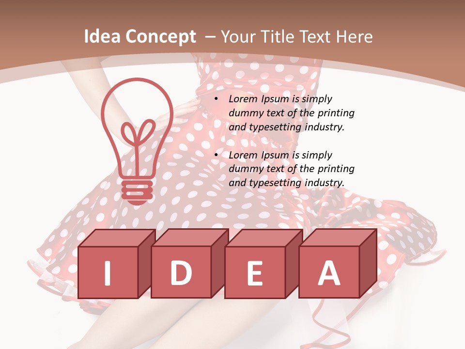 Make Up Professional Pose PowerPoint Template