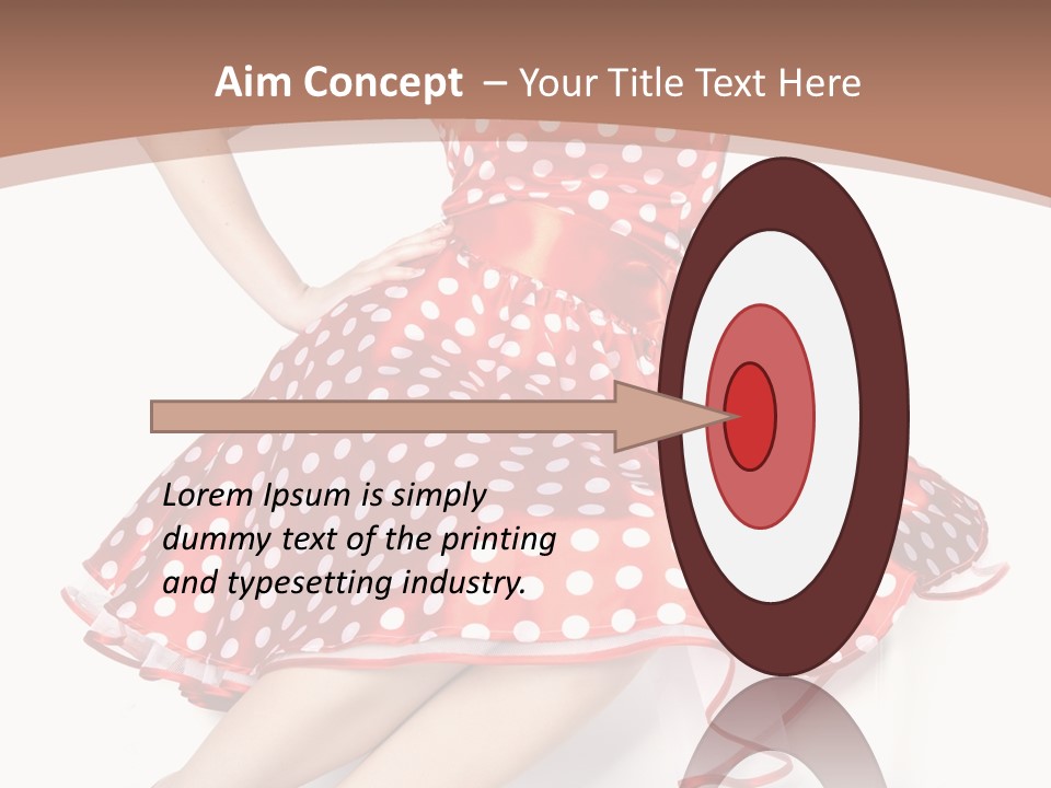 Make Up Professional Pose PowerPoint Template