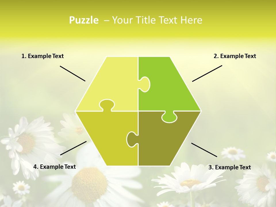 Close Up Medicine Bloom PowerPoint Template