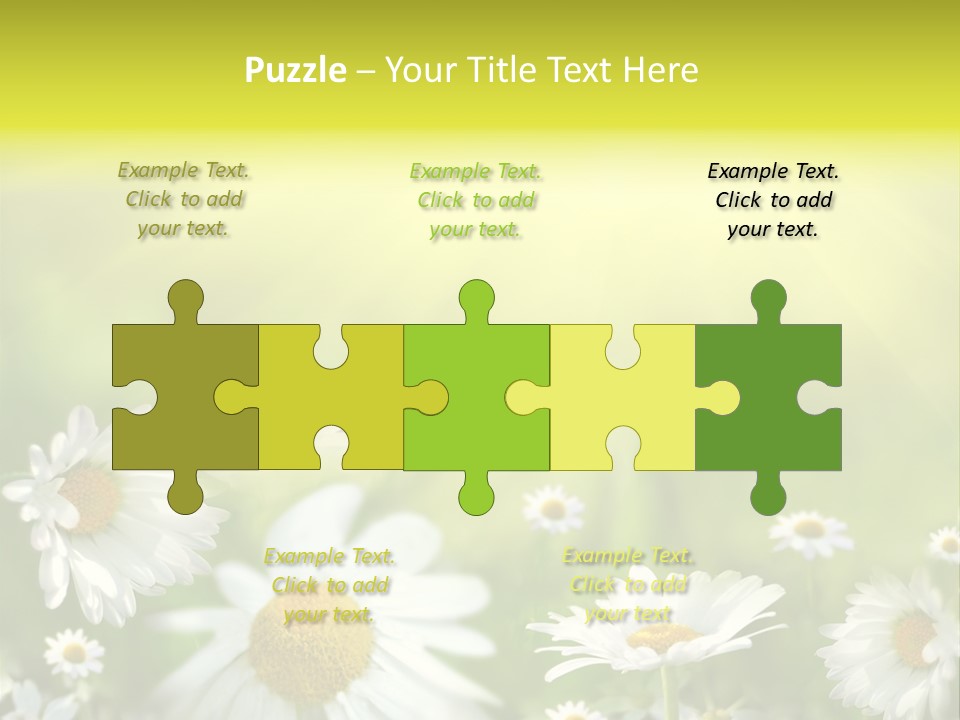 Close Up Medicine Bloom PowerPoint Template