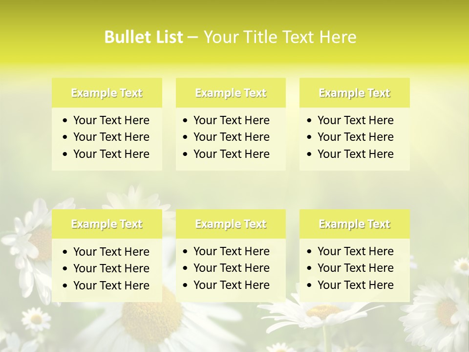 Close Up Medicine Bloom PowerPoint Template