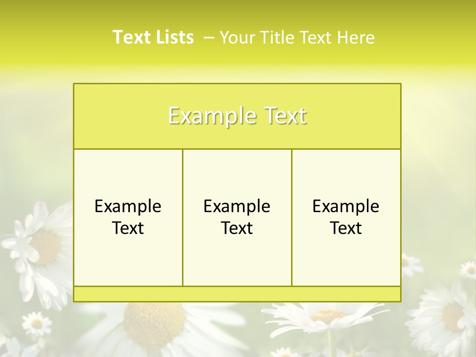 Close Up Medicine Bloom PowerPoint Template
