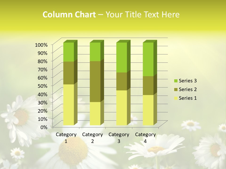 Close Up Medicine Bloom PowerPoint Template