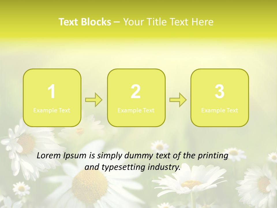 Close Up Medicine Bloom PowerPoint Template