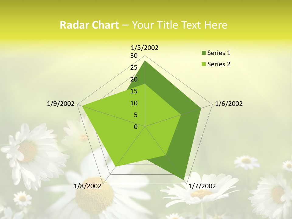 Close Up Medicine Bloom PowerPoint Template