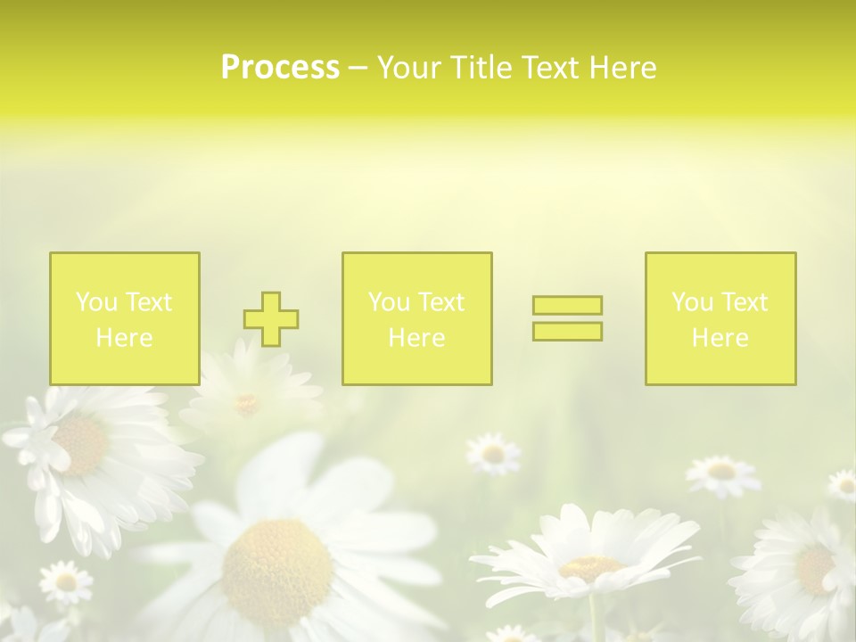 Close Up Medicine Bloom PowerPoint Template