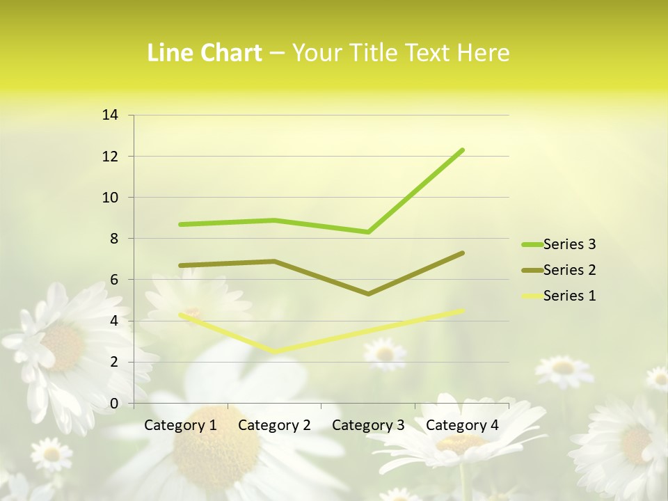Close Up Medicine Bloom PowerPoint Template