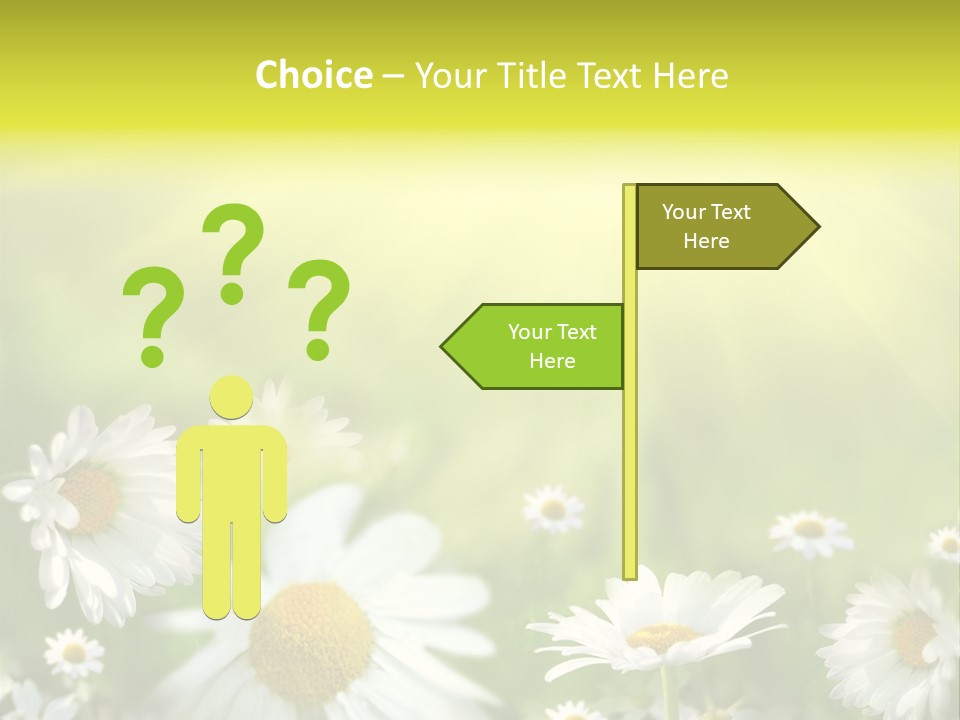 Close Up Medicine Bloom PowerPoint Template