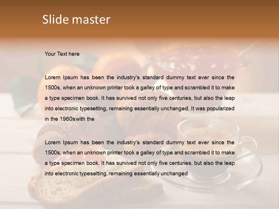 Jelly Marmalade Continental PowerPoint Template