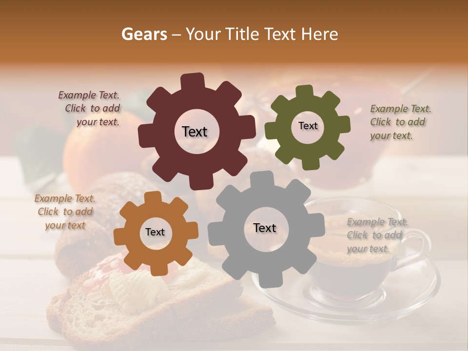 Jelly Marmalade Continental PowerPoint Template