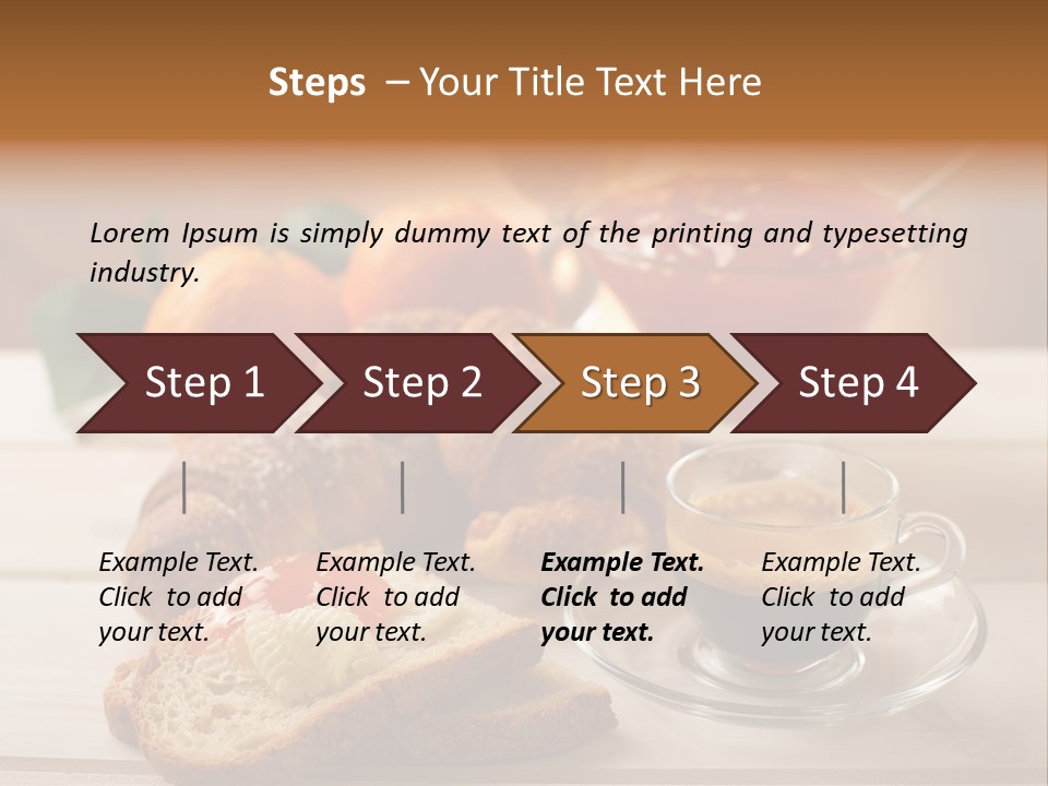 Jelly Marmalade Continental PowerPoint Template