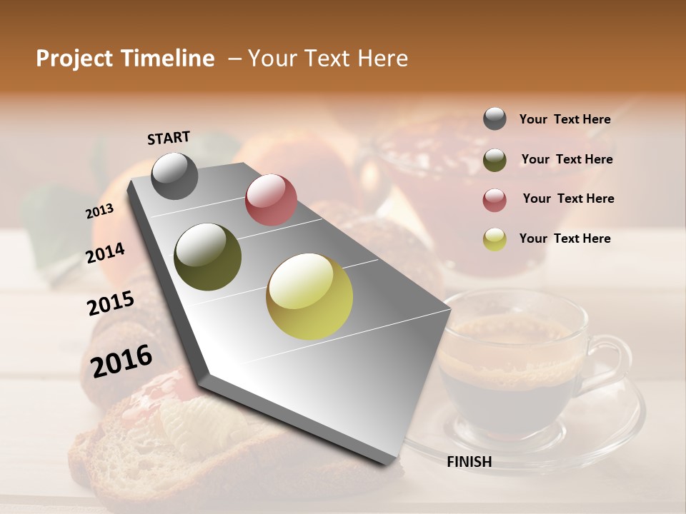 Jelly Marmalade Continental PowerPoint Template