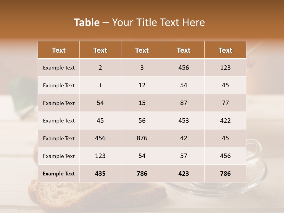 Jelly Marmalade Continental PowerPoint Template