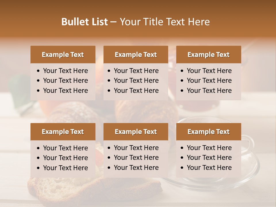 Jelly Marmalade Continental PowerPoint Template