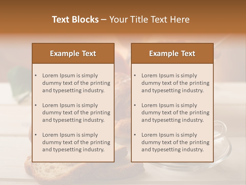 Jelly Marmalade Continental PowerPoint Template
