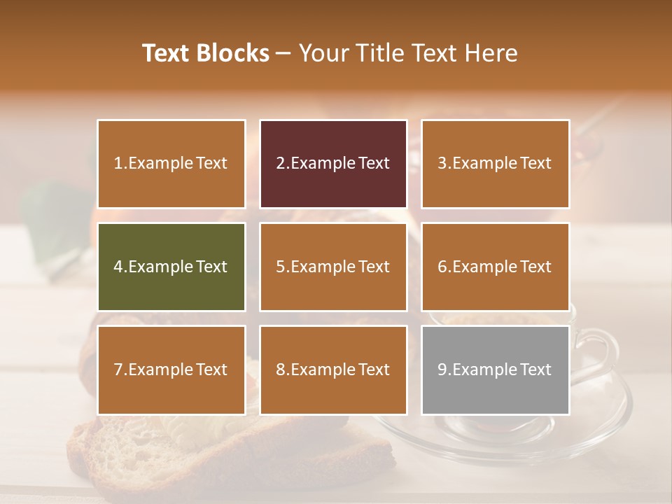 Jelly Marmalade Continental PowerPoint Template