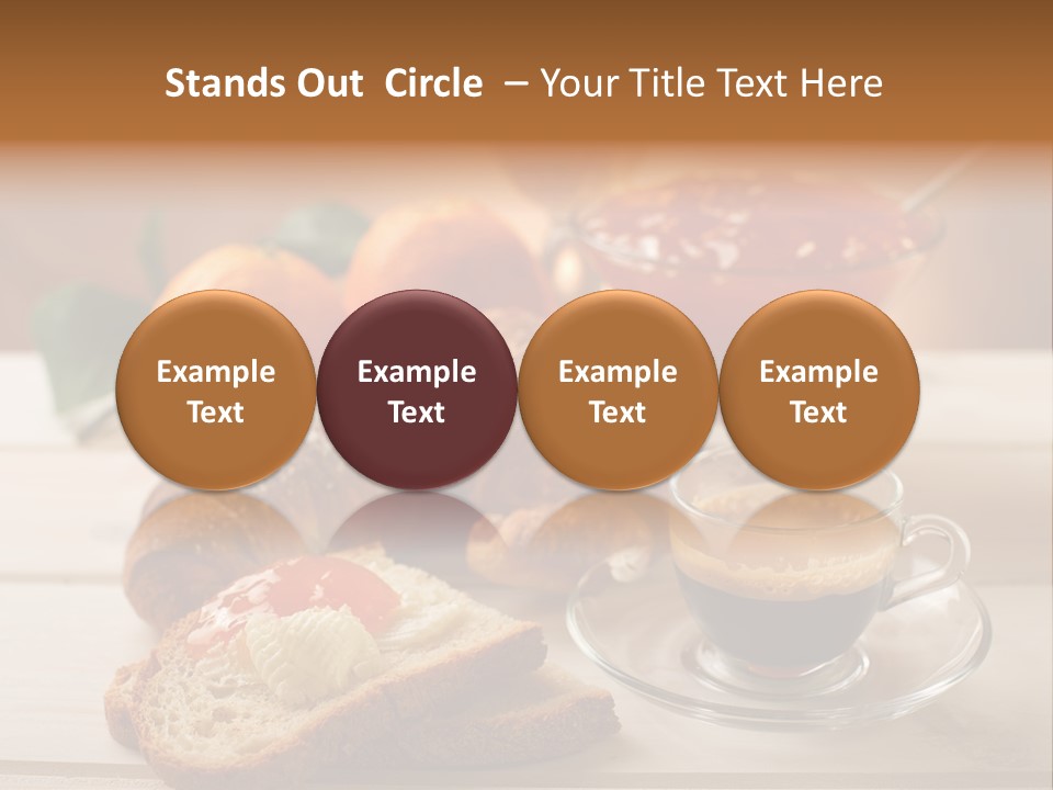 Jelly Marmalade Continental PowerPoint Template