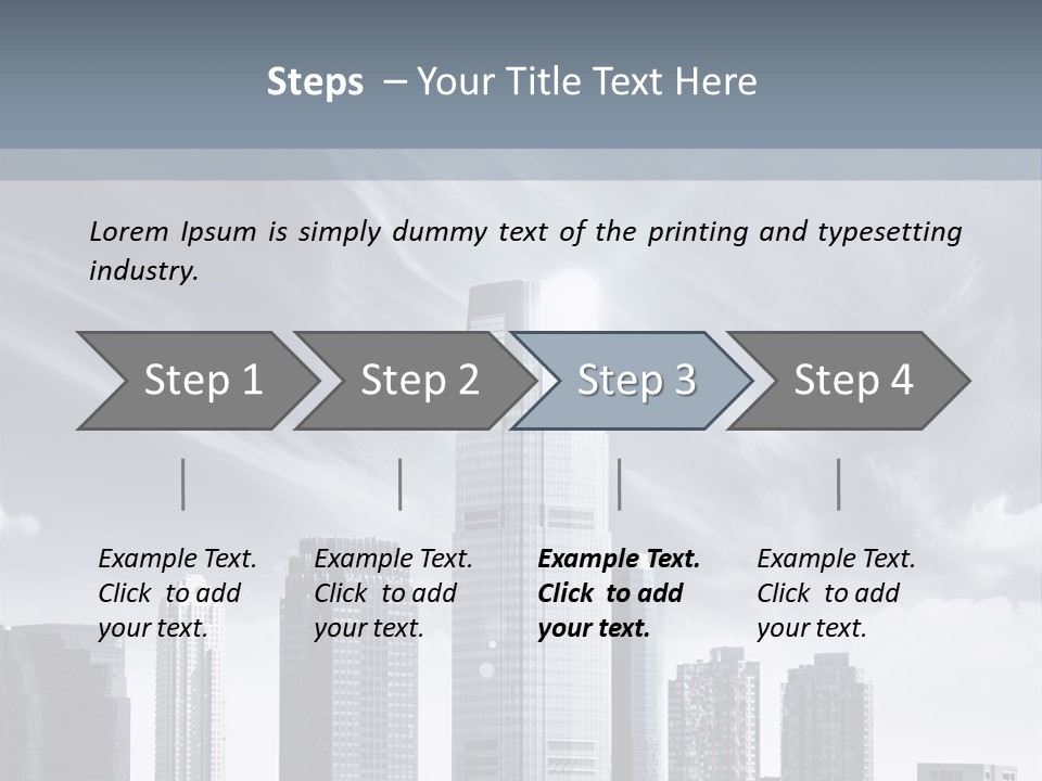 Cold Architecture Built PowerPoint Template