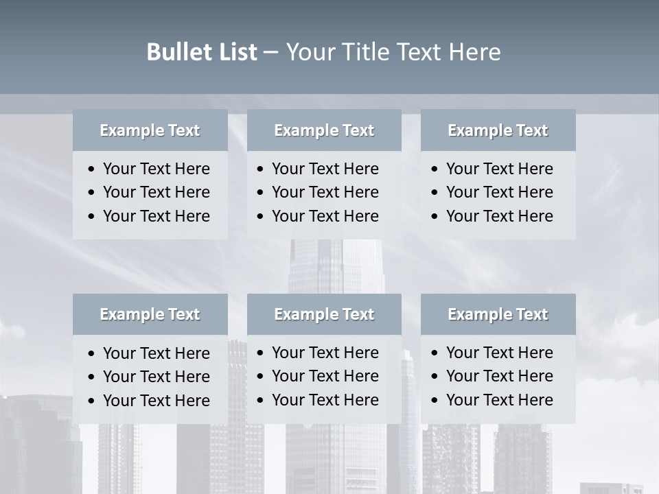 Cold Architecture Built PowerPoint Template