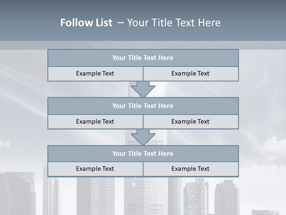 Cold Architecture Built PowerPoint Template