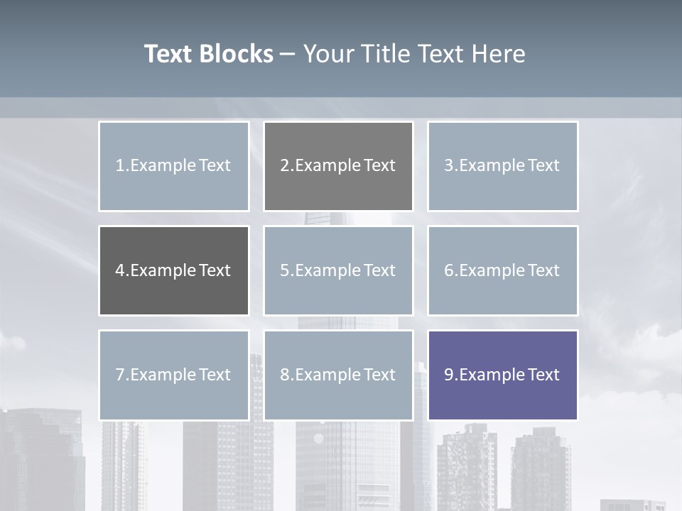 Cold Architecture Built PowerPoint Template