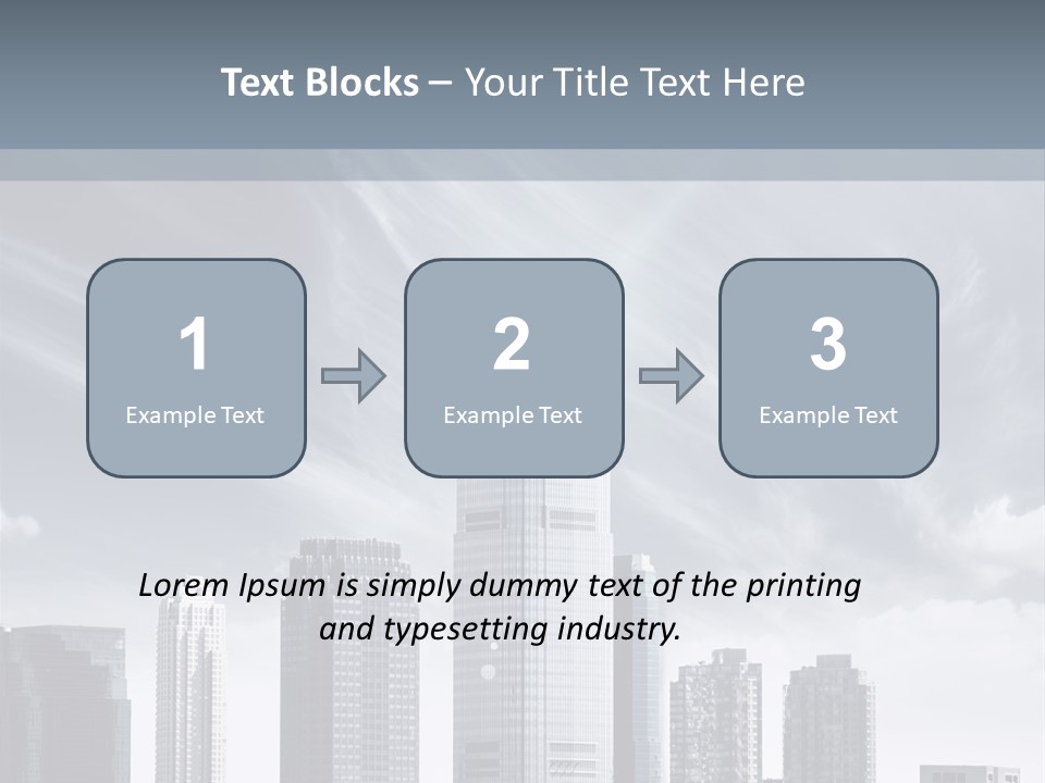Cold Architecture Built PowerPoint Template