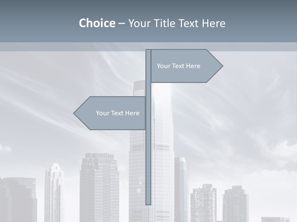 Cold Architecture Built PowerPoint Template