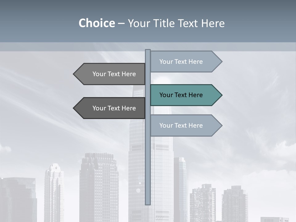 Cold Architecture Built PowerPoint Template