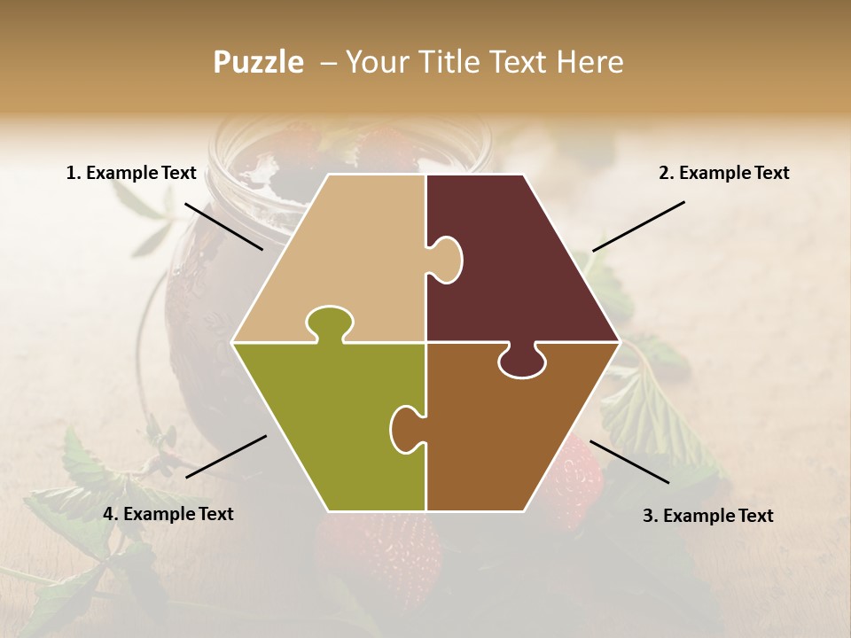 Strawberry Snack Diet PowerPoint Template