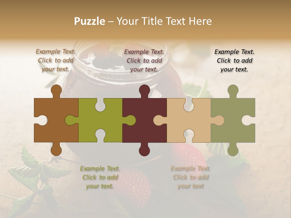 Strawberry Snack Diet PowerPoint Template